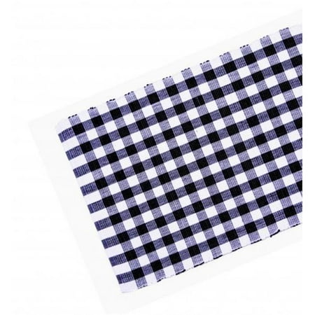 

Mr. MJs Trading AG-07292-13x54 13 x 54 in. Ribbed Table Runner Toro Black Check