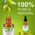 thumbnail image 4 of Aliver Organic Jojoba Oil for Hair/Face/Body, Keep Hair Soft Shiny, Soothe Dry Skin, Non-Greasy Massage Oil, 4 of 10