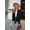 Black, variant on Women's daily wear loose and slimming fashionable texture cardigan jacket