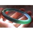 thumbnail image 3 of Green Natural A JADE Jadeite Circle Bangle Bracelet 57 mm 704026 TN, 3 of 12