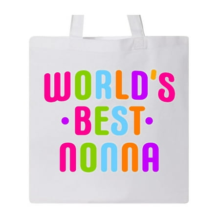Worlds Best Nonna Tote Bag White One Size (Best Eco Lodges In The World)