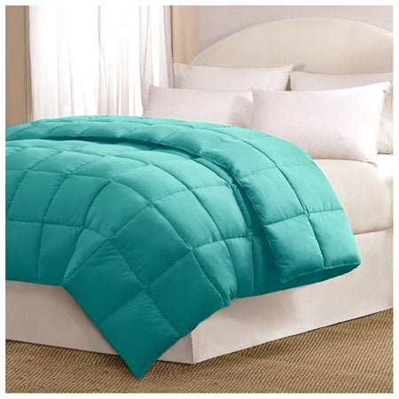 Mainstays Bright Down Alternative Comforter, Turquoise Cove