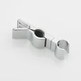 thumbnail image 2 of nipocaio Shower head holder, shower holder adjustable, hand shower holder, bathroom installations, 45° rotatable shower head holder adjustable, shower rod shower head holder without drilling (silver), 2 of 5