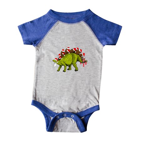 

Inktastic Santa-Stego-Saurus Gift Baby Boy or Baby Girl Bodysuit