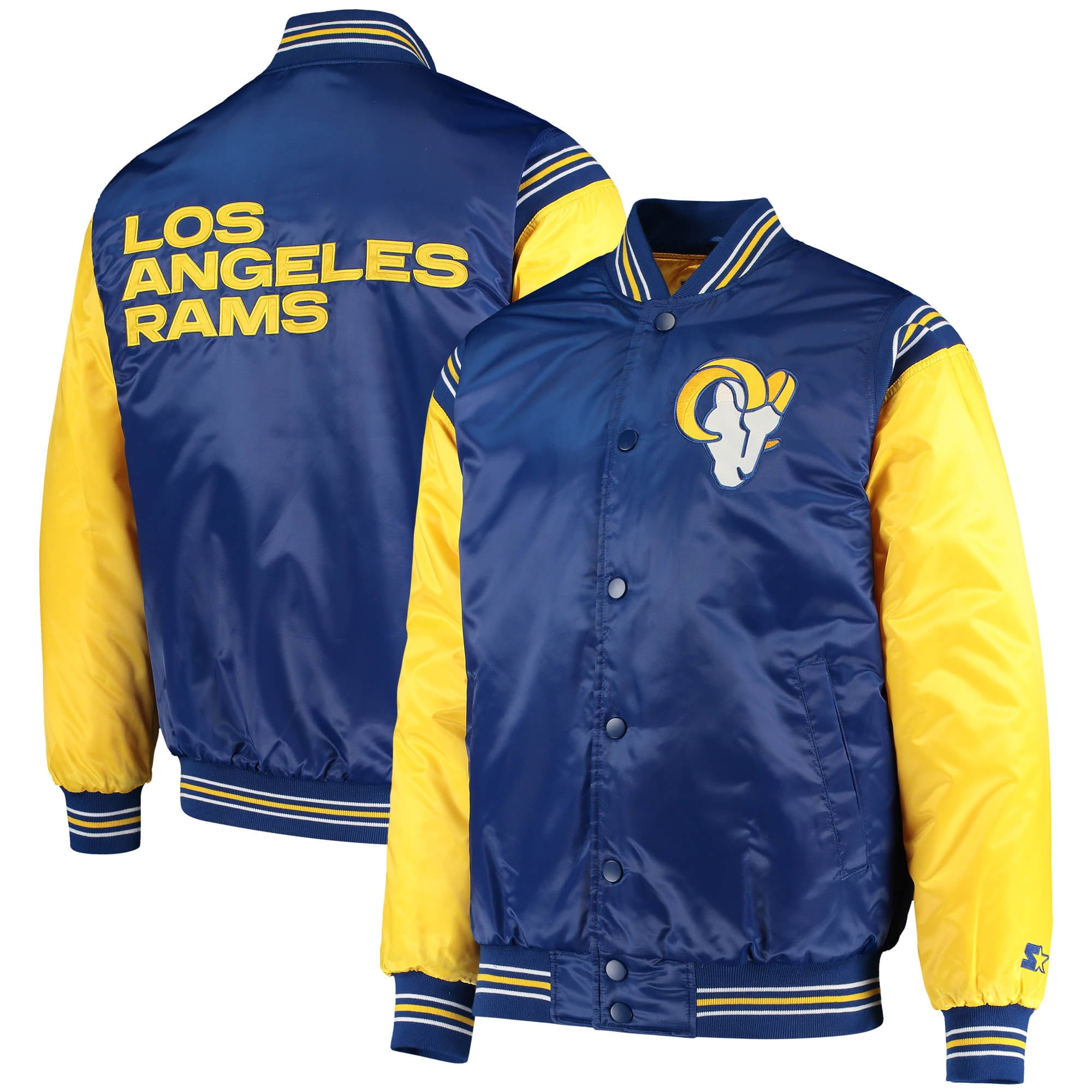 la rams leather jacket