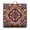 Elegant F, variant on Elegant Floral Yoga Cushion - Large Square Tatami Mat Pad with Colorful Ethnic Pattern, Skin-Friendly Fabric for Long Sitting Sessions