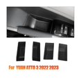 thumbnail image 2 of Caja de almacenamiento para reposabrazos de puerta interior de automóvil, funda para manija de puerta delantera/trasera para YUAN Plus EV ATTO 3 2022, 2 of 5