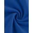 thumbnail image 4 of Oucaili Women T Shirt Crew Neck Summer Tops Solid T-shirt Comfy Tunic Blouse Dailywear Tee Royal Blue S, 4 of 5