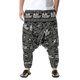 thumbnail image 1 of SAYOO Pantalones largos de yoga  para hombre, pantalones de entrepierna caída holgados con estampado de patrón nacional, pantalones casuales de estilo simple SAYOO S M L XL XXL XXXL, 1 of 8