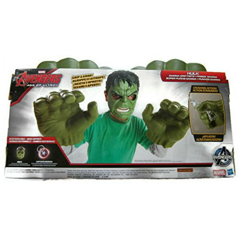 Set 3 pièces Bonnet + snood + gants Hulk Marvel - New discount.com