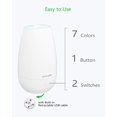 thumbnail image 2 of SOICARE Car Diffuser, USB Plug-in Handy Small Car Essential Oil Diffuser, Cute Portable Diffusers for Essential Oils Mini Ultrasonic Humidifier with Built-in USB Cord for Small Space - White, 2 of 7