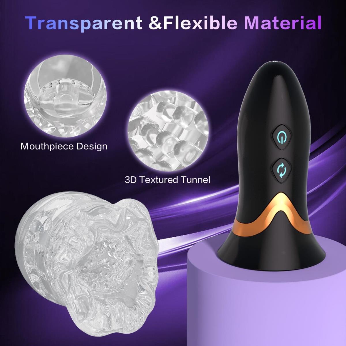 Personal Hand Held Deep Tissue Massager for Muscles, Back, Foot, Neck -Electric Percussion Body Wand Massage Gift for Women herChristmas and Halloween gifts