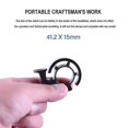 thumbnail image 2 of 1pcs Bike Bell Adjustable Bike Ring Bell Iron Bike Ring Bicycle Bell Cycling Ringing Horn(red), 2 of 4