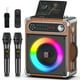 thumbnail image 1 of Bocina Karaoke JYX, Máquina de Karaoke, Altavoz Bluetooth con 2 Micrófonos de Karaoke, Altavoz Portátil con DJ Luces, Altavoces Bluetooth Sistema PA Soporte FM/USB/TF/REC/AUX, para la Party Fiesta, 1 of 12