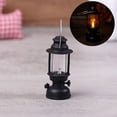 thumbnail image 2 of Mini Vintage LED Lantern Ornaments, Retro Small Oil Lamp Hanging Night Light for Halloween Christmas Table Decor, 2 of 7