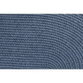 thumbnail image 2 of Rhody Rug Solid Sailor Blue Wool 4' Round, 2 of 2