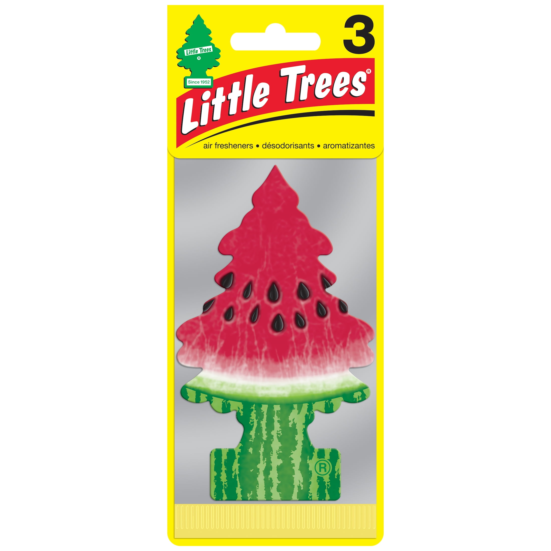 Little Trees Air Freshener Watermelon Fragrance 3-Pack