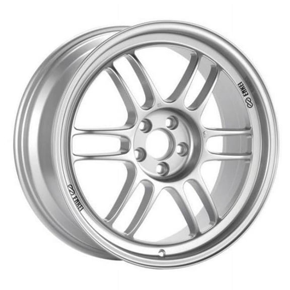 Enkei  15 x 8 in. RPF1 4 x 100 mm 28 mm Offset 5 mm Hub Bore Wheel, Silver - 11.64 lbs