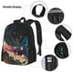 thumbnail image 3 of Easygdp Abstract Peacock Painting Mochila para Niños y Niñas con Set de Caja de Almuerzo y Estuche para Lápices 3 en 1, Mochila Escolar Estampada para Adolescentes, 3 of 7