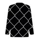 thumbnail image 5 of Blusa de manga larga con estampado digital de múltiples elementos coloridos y media cremallera para hombre Pompotops oipoqjl47105, 5 of 5