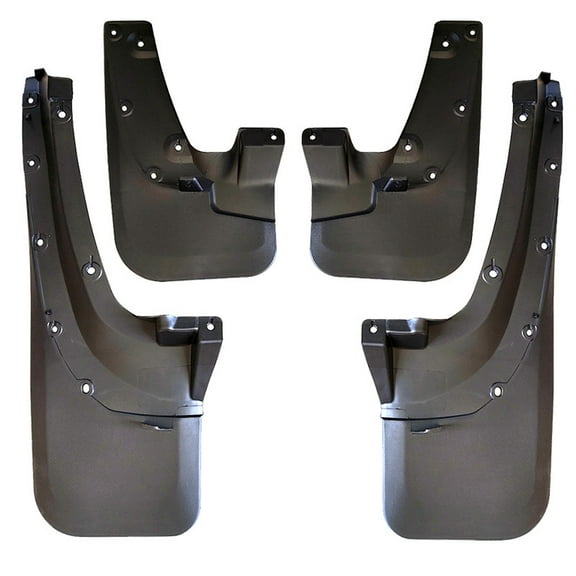 Custom MudFlap For Toyota 4Runner 2003-2009, Front Rear Fender Protector, No Drilling Splash Guards Mud Guards 4pc Tire Protector-black