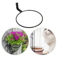 thumbnail image 4 of LOVIVER Wall Mount Flower Pot Holder Rings Iron Metal Pot Rings Holder Small, 4 of 8