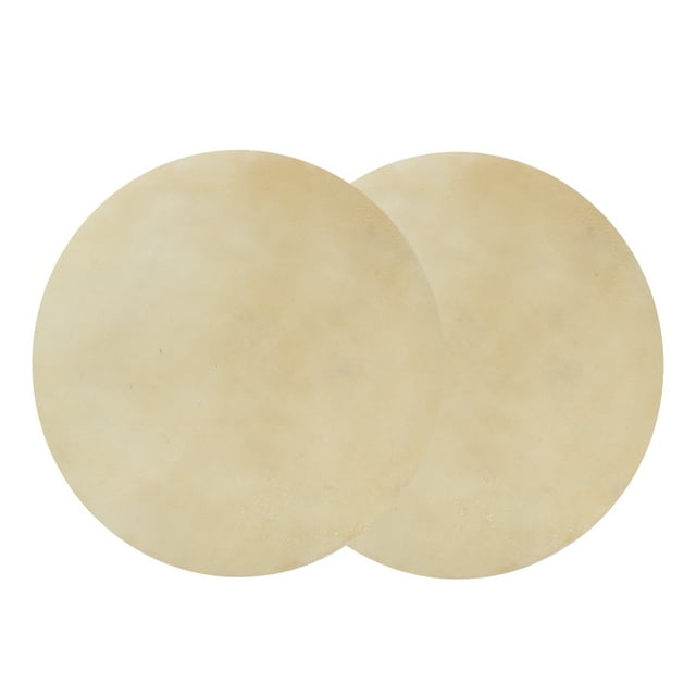 2 piezas de parches de piel de oveja con sonido claro y consistente para tambor bongo africano (11,4 pulgadas)
