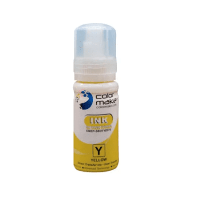 Tinta Sublimacion 70gr Color Make Color Amarillo