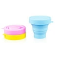 thumbnail image 4 of Taza plegable de silicona de 170 ml, taza de viaje de silicona, resistente al desgaste, ligera, retráctil de silicona para viajes y picnic, 4 of 10