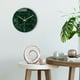 thumbnail image 3 of Reloj de pared acrílico para sala de estar | Diseño con patrón de piedra | Acabado brillante sin marco | Movimiento de cuarzo silencioso | Reloj decorativo moderno | 11.8x11.8 pulgadas | No incluye, 3 of 8