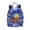 B, variant on Women's Starry Night Van Gogh Mini Backpack, Butterfly Letter Initial Small Bag, Adjustable Strap Crossbody, 26 Letters for Art Lovers