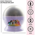 thumbnail image 2 of Idea Nuova Disney Princess Rotating LED Projection Kids Lamp and Nightlight 4.88"x 4.88"x 5.5", 2 of 5
