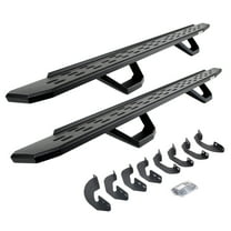 Go Rhino 6964168720PC RB30 Running Boards with Brackets, 2 Pairs Drop Steps Kit - Crew Max For Toyota 07-21 Tundra (Crew Cab Pickup)