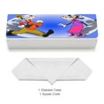 thumbnail image 3 of Goofy Estuche Rígido para Gafas de Cuero PU Protector con Forro de Felpa Premium Suave para Hombres y Mujeres, 3 of 6