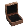 thumbnail image 1 of Estuche de exhibición de monedas de desafío Caja de almacenamiento de madera Caja de presentación de exhibición Medalla de Forrado en negro, 1 of 9