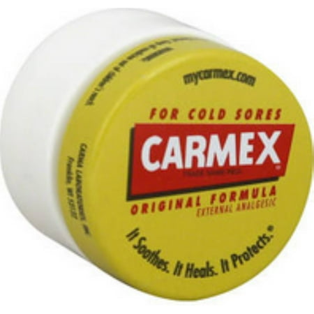 Carmex For-Cold-Sores Lip Balm 0.25 oz (Pack of