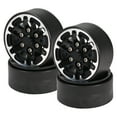 thumbnail image 1 of Yeacher Metal Wheel Rim Beadlock Wheel Rims Hub 4pcs Compatible with AXIAL SCX10 90046 traxxas, 1 of 8
