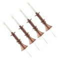 thumbnail image 2 of SHISUYAN 4pcs Mini Candlesticks Lamps Mini House Candles Miniature Candlesticks Models Mini Adornments, 2 of 8