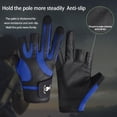 thumbnail image 6 of Kayak Gloves for Men and Women Ice Fishing Gloves Wear Resistance 3 Cut Fingers Breathable Fishing Gloves, 6 of 8