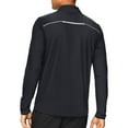thumbnail image 2 of Hanes 90563753925 2XL Sport Mens Performance Quarter-Zip Sweatshirt, Stealth, 2 of 2