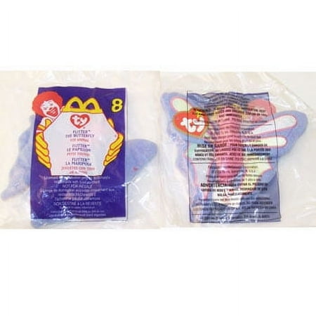 TY McDonald s Teenie Beanie - #8 FLITTER the Butterfly (2000) (5 inch) price history on PriceWatchPro