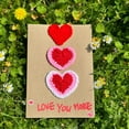 thumbnail image 2 of nvzhuang Valentine’s Day Greeting Card, Funny Woven Flower Heart Mothers Day Card Present, 2 of 5