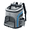 L gray blue upgrade, variant on Pet Portable Backpack for Outdoor,L gray blue upgrade