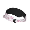 thumbnail image 3 of Xecao Rose Flowers for Adult Sun Cap offers versatile sun protection with adjustable Velcro for a secure fit., 3 of 8