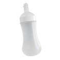 thumbnail image 2 of Naiovety Botella de salsa de 350ML, exprimidor de mermelada, dispensador de condimentos, boquilla de Clip, botella de almacenamiento vacía de plástico, Cocina y Comedor Blanco Naiovety  HA004739-02, 2 of 6