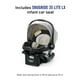 thumbnail image 4 of Graco Modes Element LX Travel System | Includes Baby Stroller with Reversible Seat, Extra Storage, Child Tray, One Hand Fold and SnugRide 35 Lite LX Infant Car Seat, Lynwood, 4 of 5