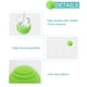 thumbnail image 2 of Vitalili 4 pelotas de goma para perros, pelotas de juguete, pelota de agua, juguete de alto rebote, pelota de entrenamiento para perros, resistente a la masticación, juegos de pelotas para perros medi, 2 of 5