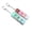 T7-B, variant on Keyboard Fidget Toy Keyboard Fidget Keychain 4-in-1 Decompression Button Finger Clicker with LED Light Stress Relief Gifts for Kids Adults Women