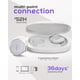 thumbnail image 3 of Auriculares On Ear Bluetooth 5.4, Auriculares Abiertos con Cancelación de Ruido Inalámbricos, Auriculares Deportivos con Clip en Forma de Gota de Agua Bluetooth con 4 Micrófonos, Auriculares de Ajuste, 3 of 5
