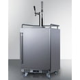 thumbnail image 2 of Summit Sbc682cmtwin 24 Inches Wide 5.6 Cu. Ft. Built-In / Free Standing Double Tap Coffee, 2 of 11